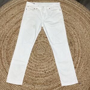 Original Levi's Men's Straight White Jeans 511 W34 L32
